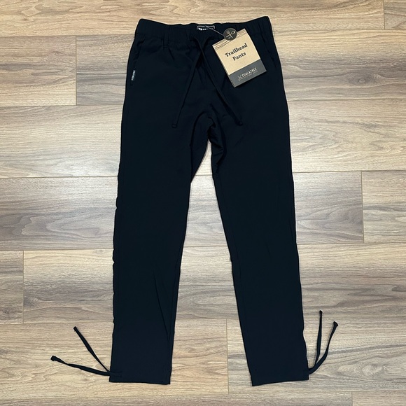 NEW Coalatree Trailhead Adventure Pant in Black Size Medium Slim - Picture 1 of 16